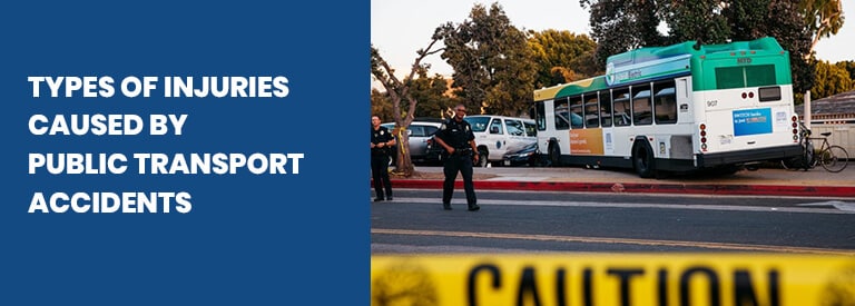 Types of Injuries Caused by Public Transport Accidents